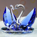 colorful crystal swan for weeding gifts or souvenir